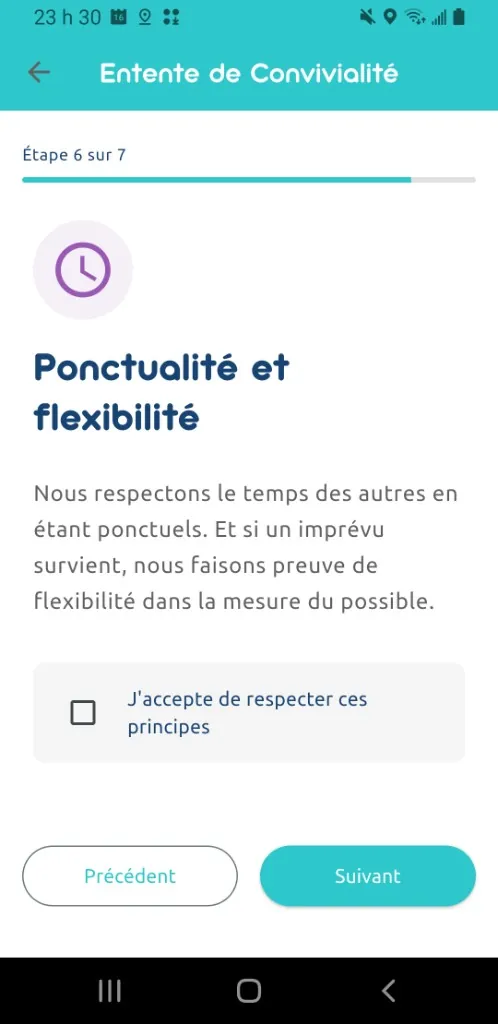Screen: punctuality and flexibility
